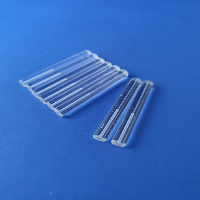 石英玻璃穿光纤喇叭口管的精密工艺与应用解析